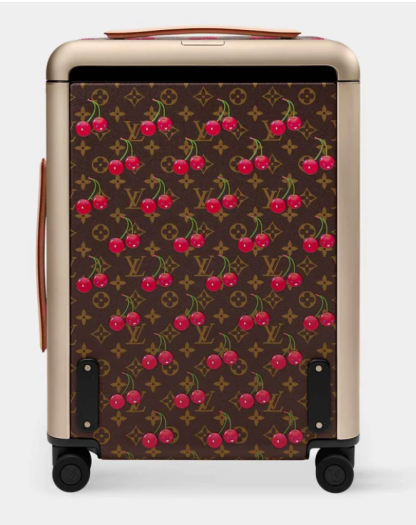 High-end printed travel suitcase