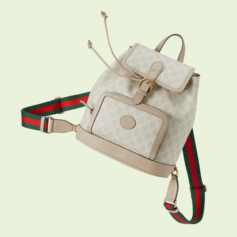 BACKPACK WITH INTERLOCKING G