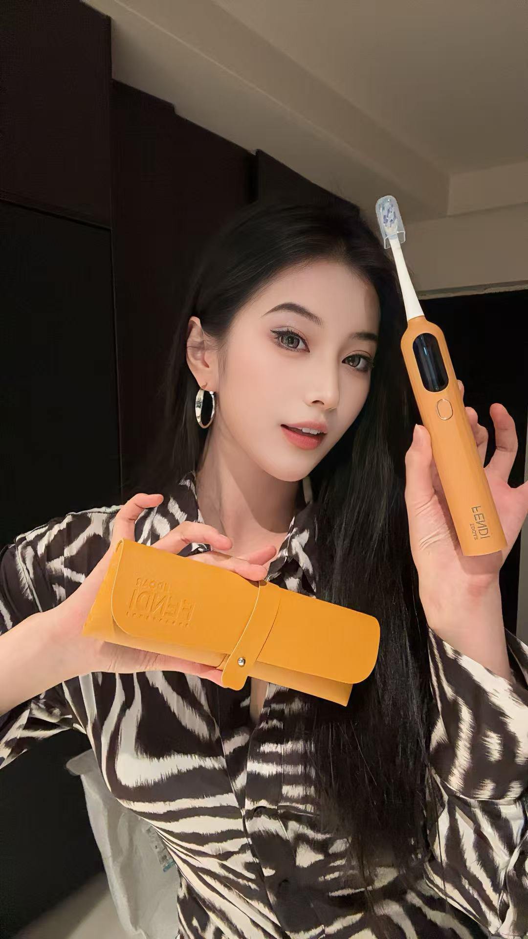 Fe--ndi Electric Toothbrush Gift Set