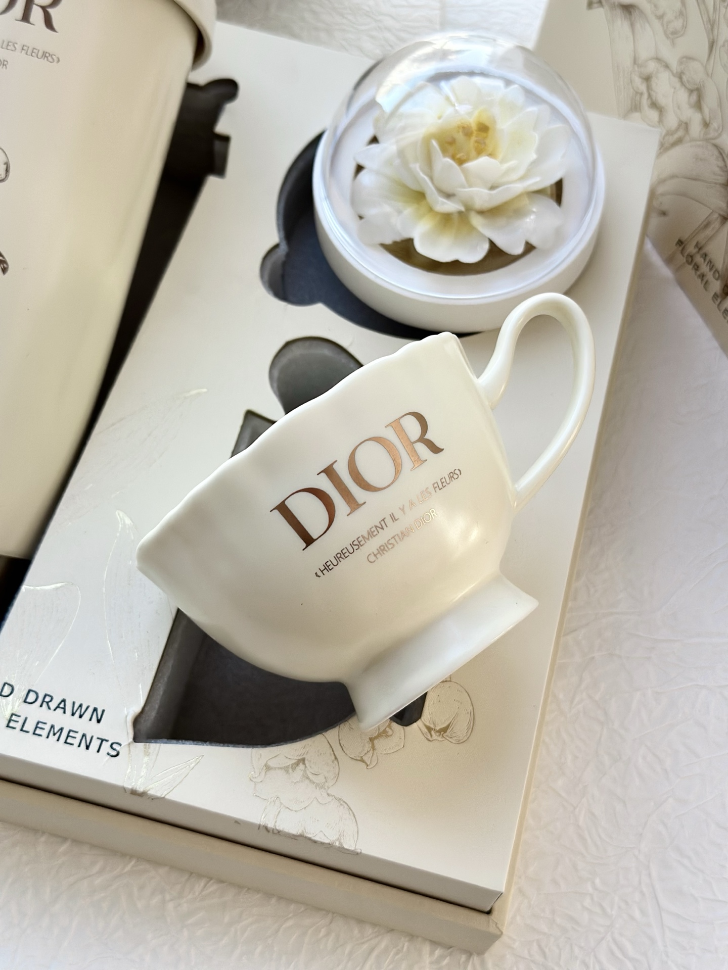 DIthtOR Lily of the Valley Coffee Cup Gift Set