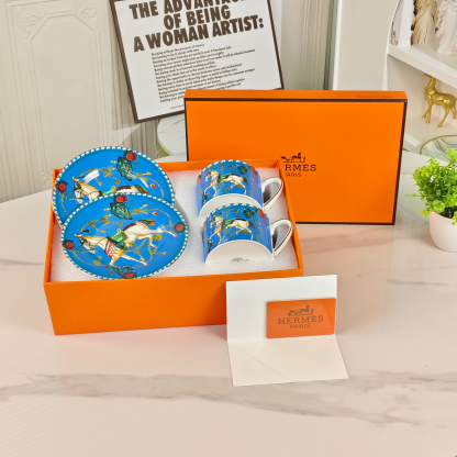 New Arrival 🔥 Herthtmès — "Galloping in the Breeze" Cup & Saucer Set