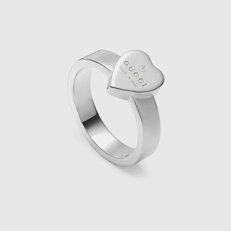 TRADEMARK RING WITH HEART PENDANT