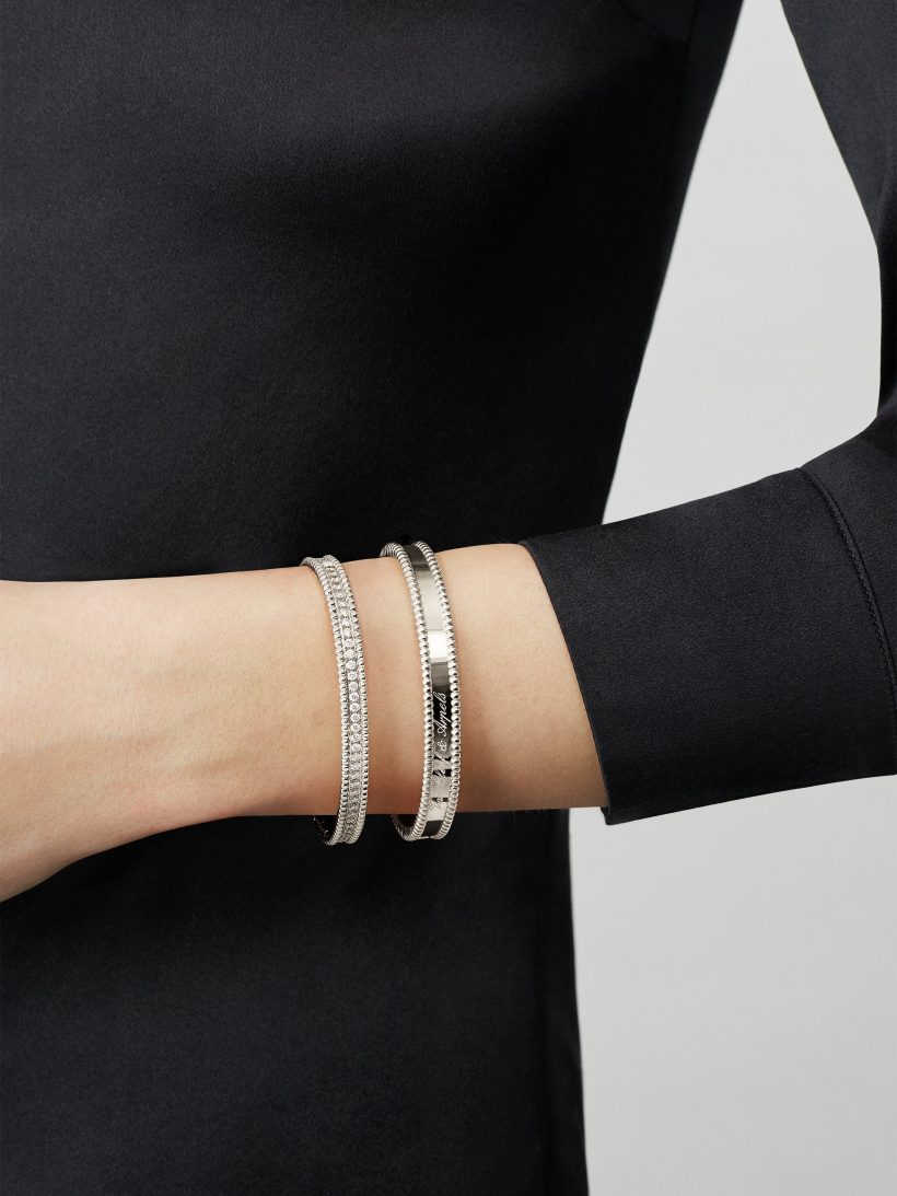 Perlee diamonds bracelet, 1 row, medium model