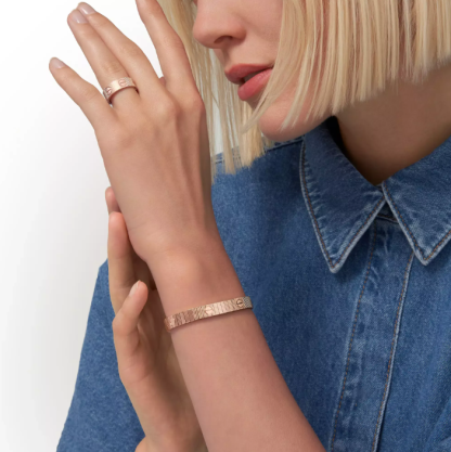 LOVE UNLIMITED BRACELET, FLEXIBLE, ROSE GOLD