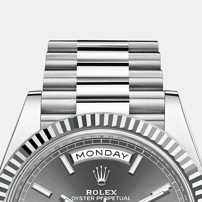 Day-Date, 40mm, Platinum, Ref# 228236-0013
