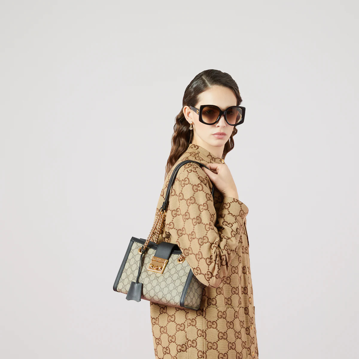 PADLOCK SMALL  SHOULDER BAG