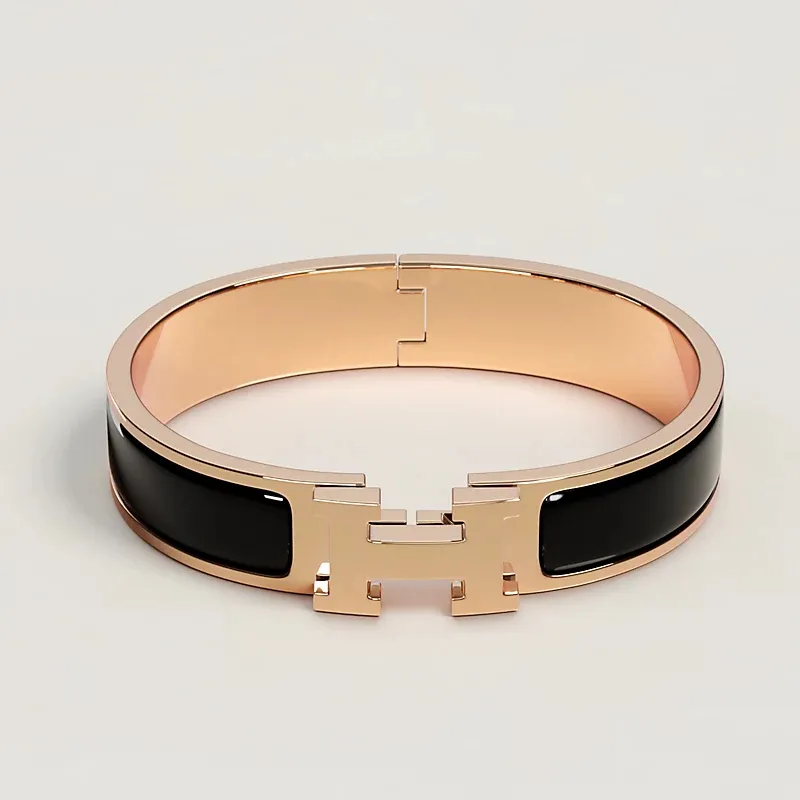 3-Piece Iconic Bracelet Stack: LOVE, Juste un Clou & Clic H