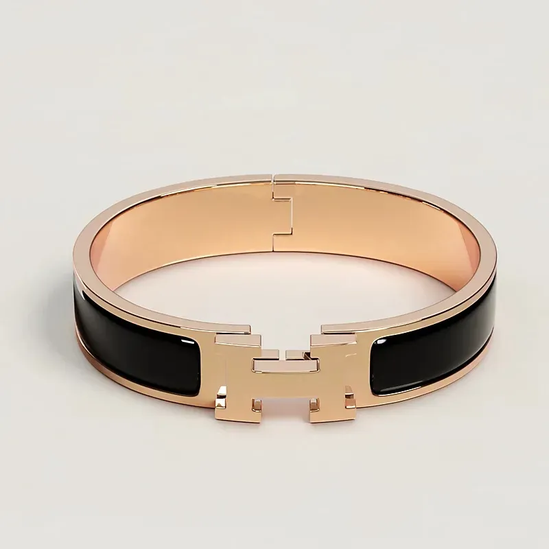 3-Piece Iconic Bracelet Stack: LOVE, Juste un Clou & Clic H