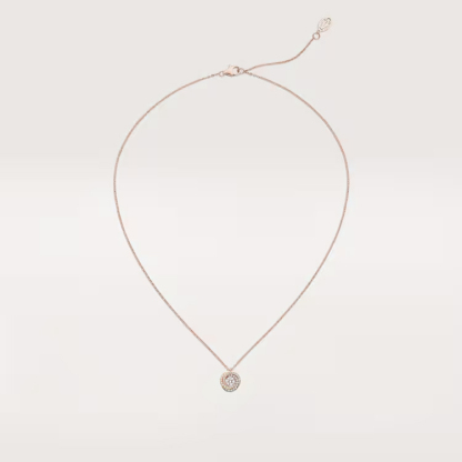 Trinity pendant, 1 diamond, paved