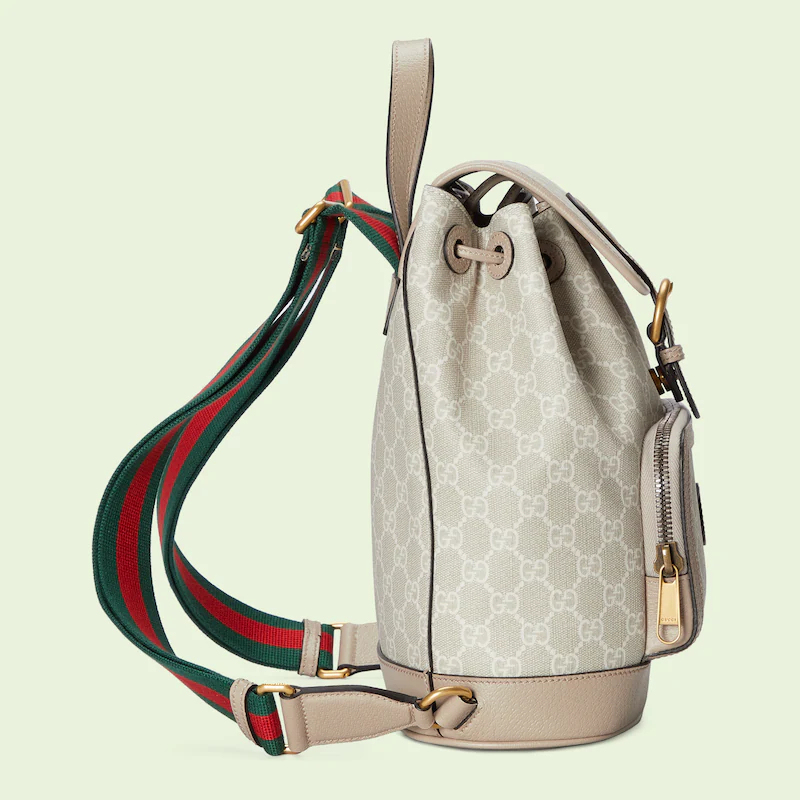 BACKPACK WITH INTERLOCKING G