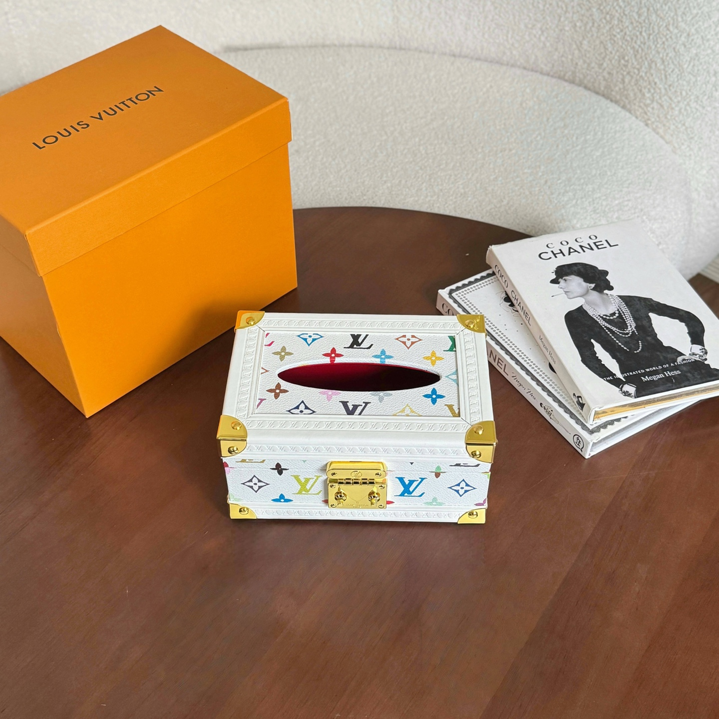 LV High-End Printed Tissue Box