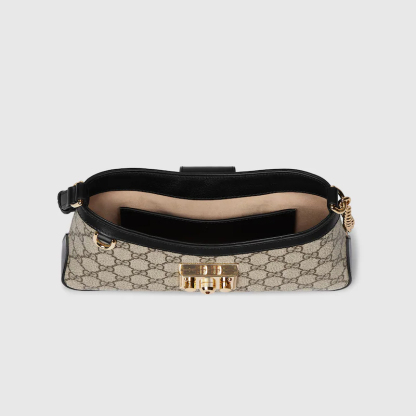 PADLOCK SMALL SHOULDER BAG