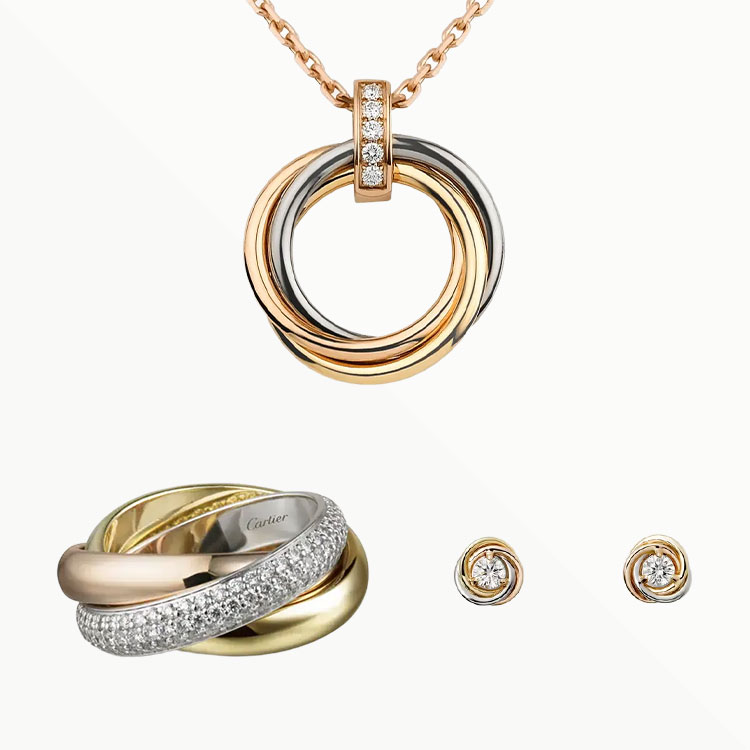 3-Piece Trinity Jewelry Set