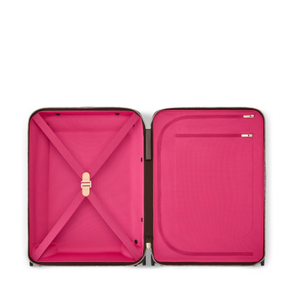 High-end printed travel suitcase