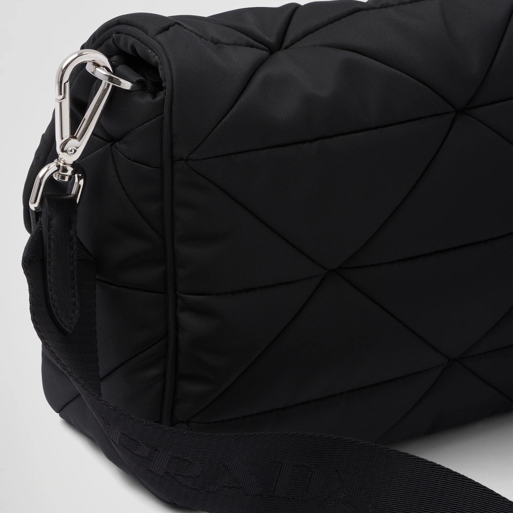 Padded Re-Nylon shoulder bag
