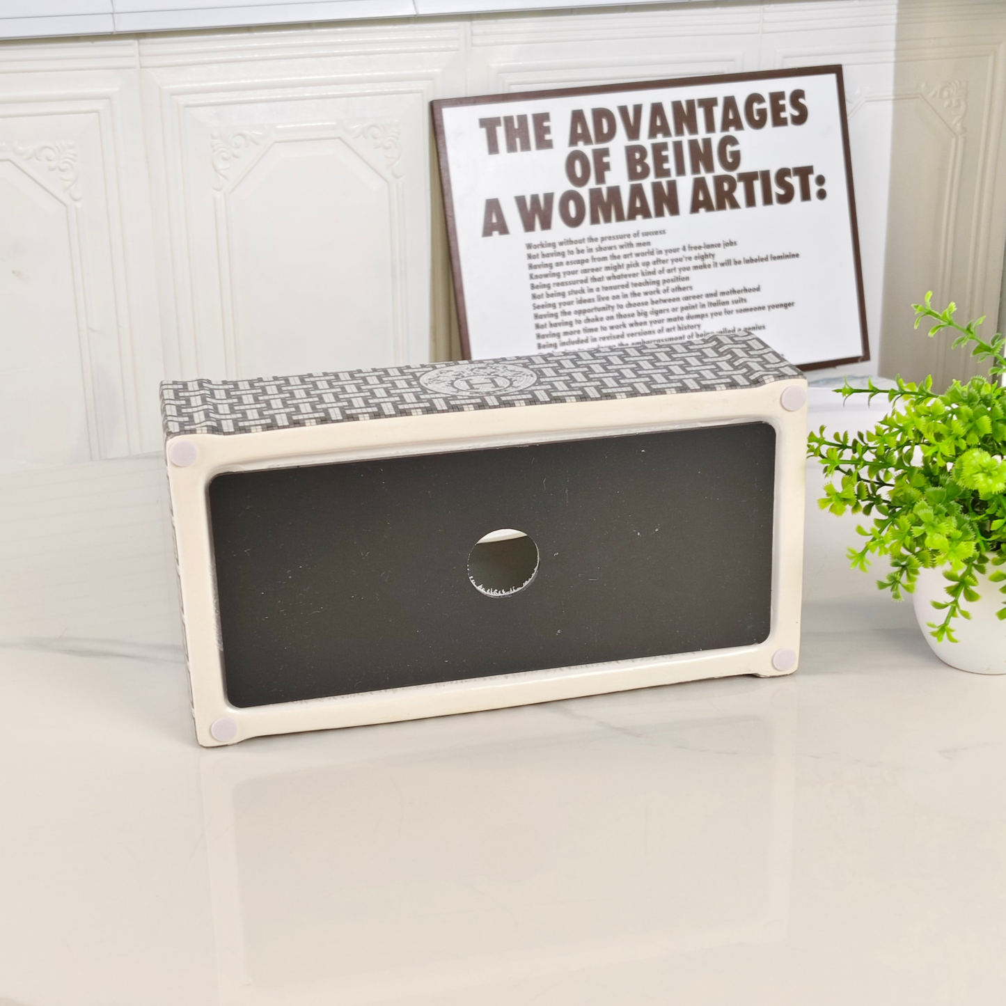 He--rmès Luxury Tissue Box