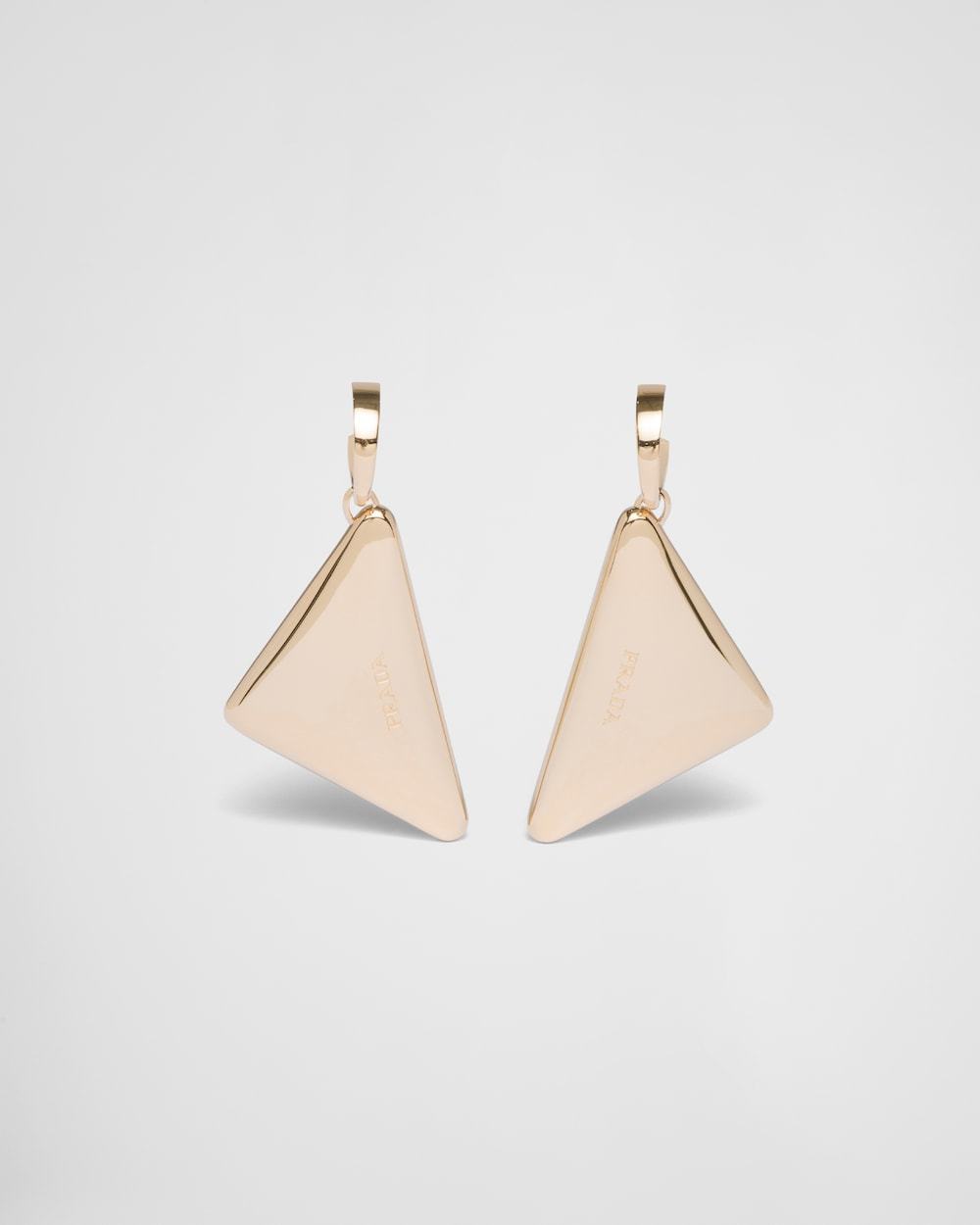 Eternal Gold medium drop earrings in yellow gold