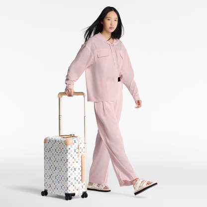 High-end printed travel suitcase