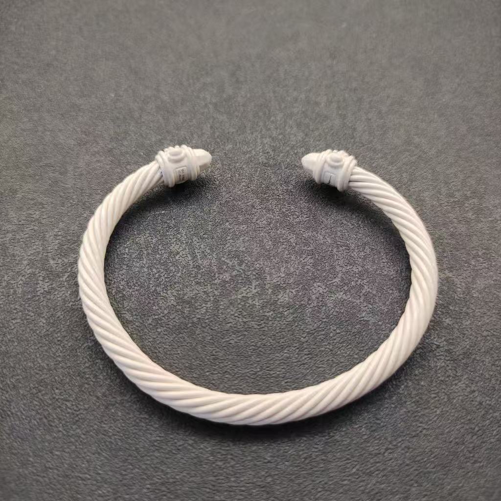 Renaissance® Classic Cable Bracelet White, 5mm