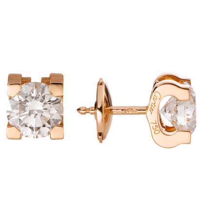 C DE CARTIER EARRINGS