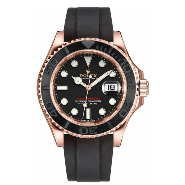 Yacht-Master 40 Rose Gold Men's Watch 126655-0002