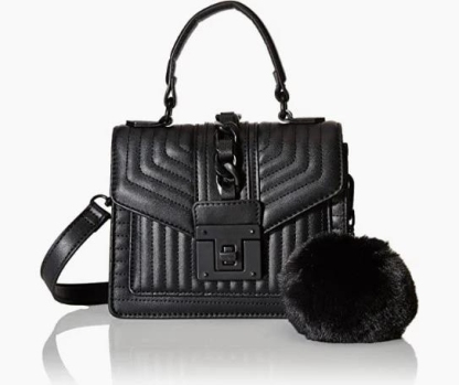 BLACK Women's Top Handle Bag