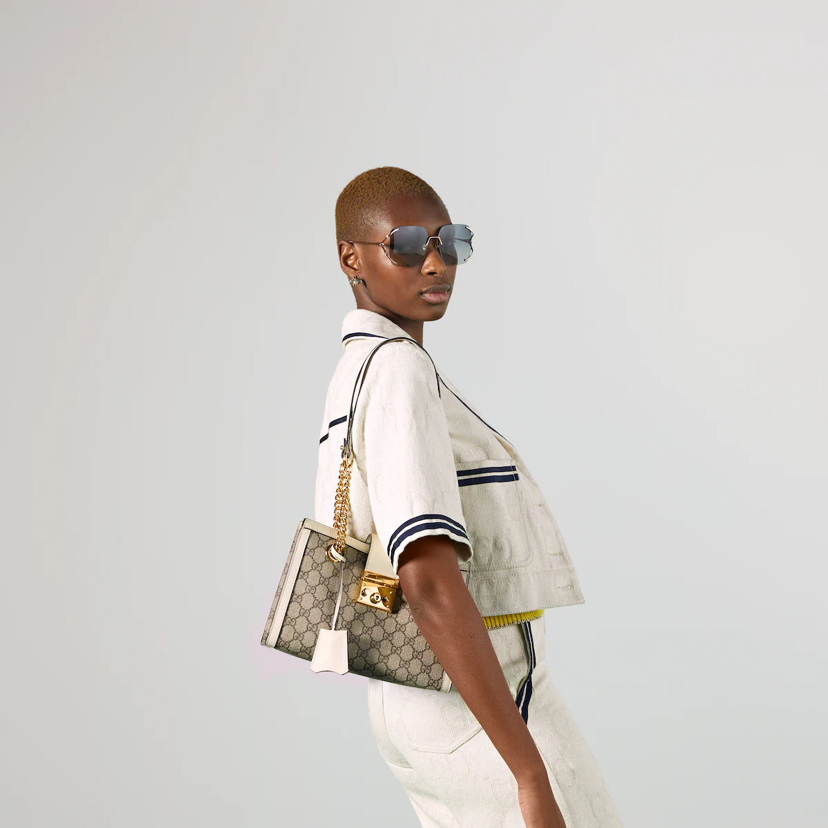 PADLOCK  SMALL SHOULDER BAG