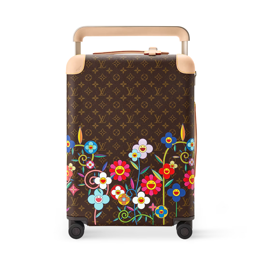 High-end printed travel suitcase