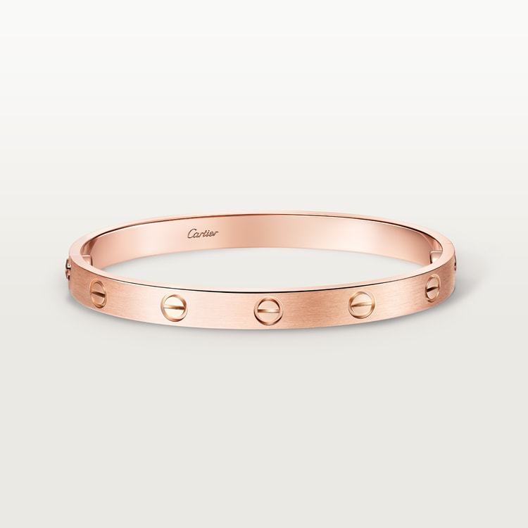 LOVE bracelet, classic model, brushed