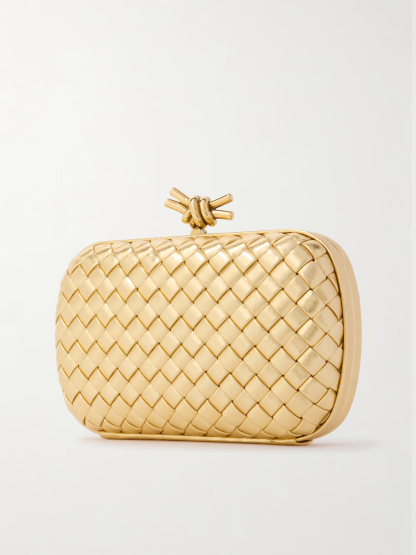 Bothtttega Vethtneta Golden Dinner Bags