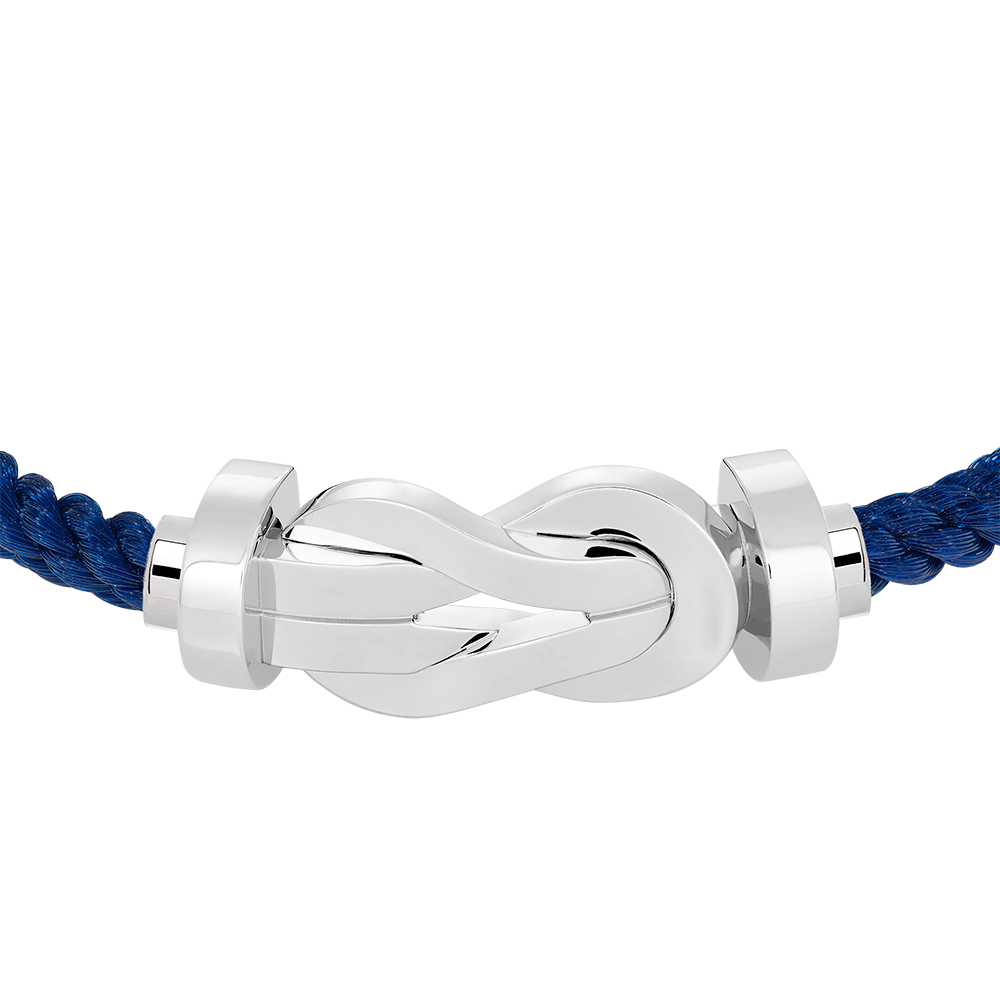 CHANCE INFINIE BRACELET 18K WHITE GOLD LARGE MODEL