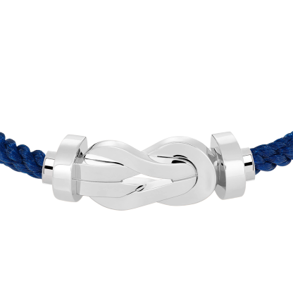 CHANCE INFINIE BRACELET 18K WHITE GOLD LARGE MODEL