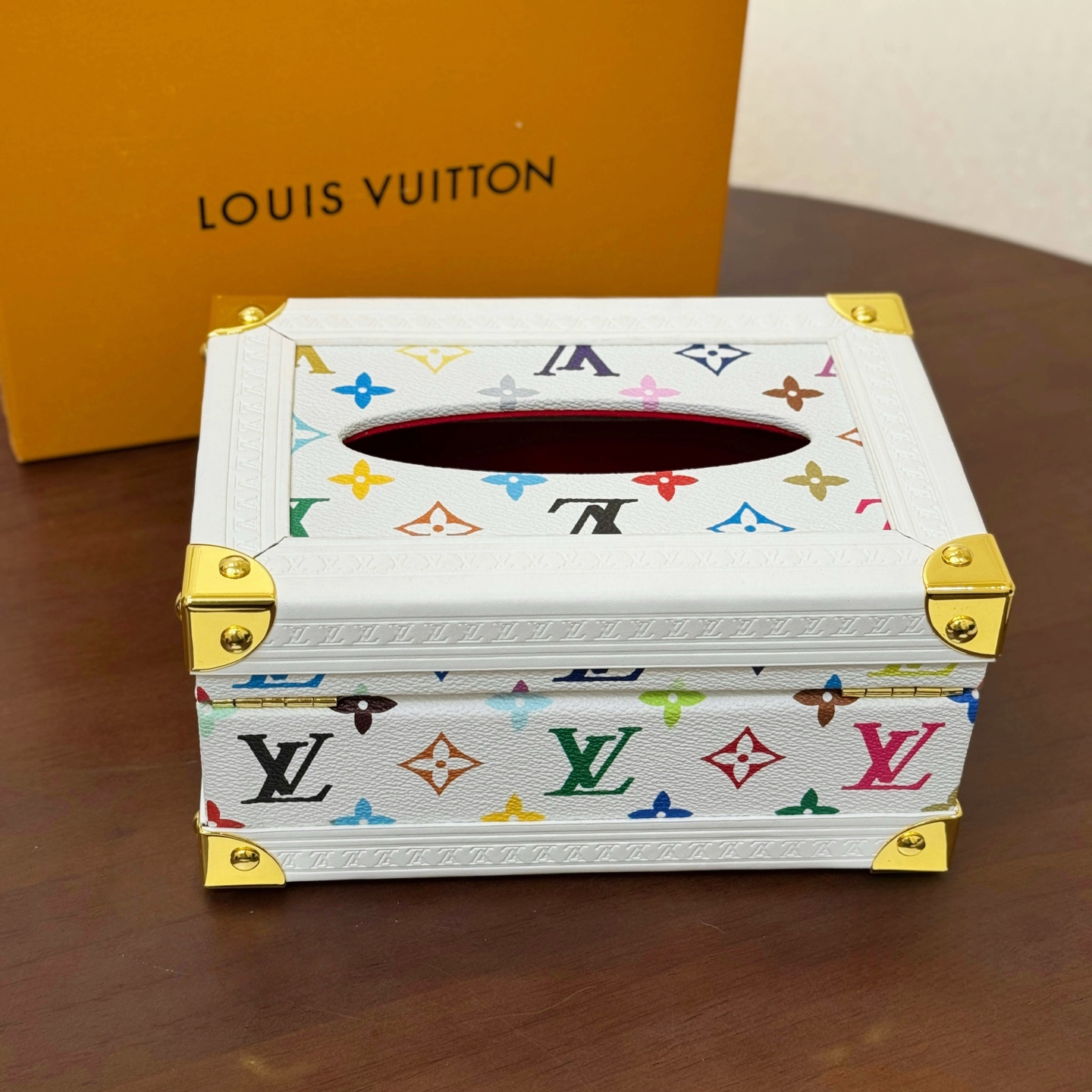 LV High-End Printed Tissue Box