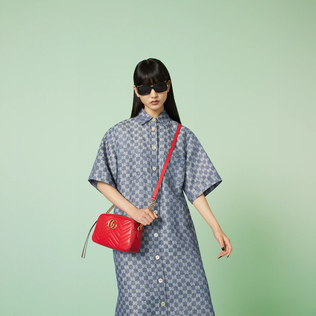 MARMONT MATELASSE SMALL SHOULDER BAG