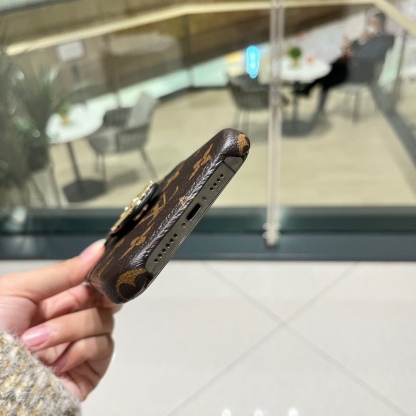 | Flower Patterns Star Leather iPhone Case