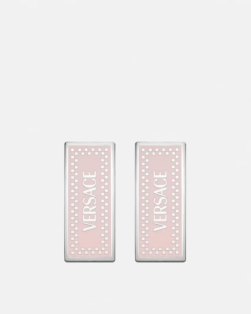 90s Vintage Logo Earrings