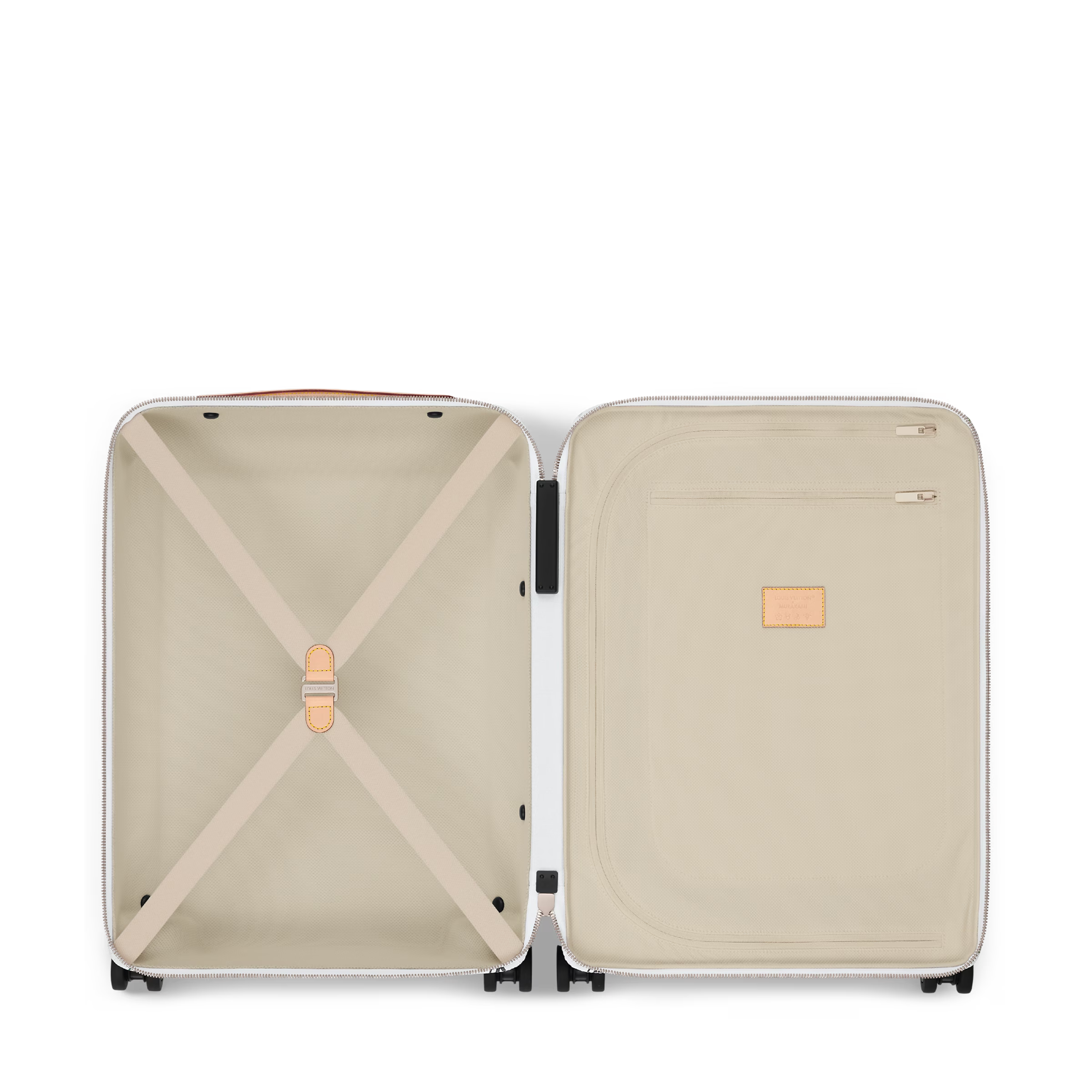 High-end printed travel suitcase