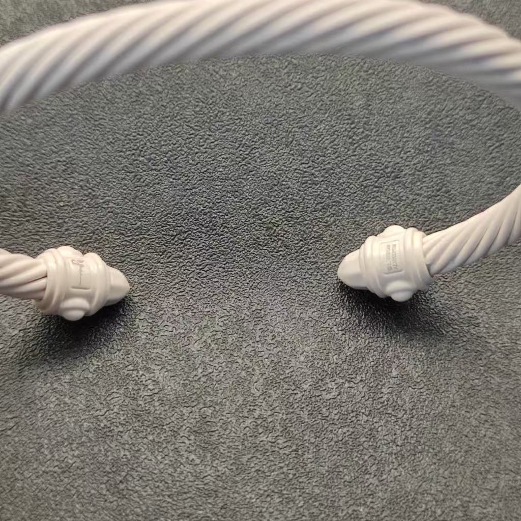Renaissance® Classic Cable Bracelet White, 5mm