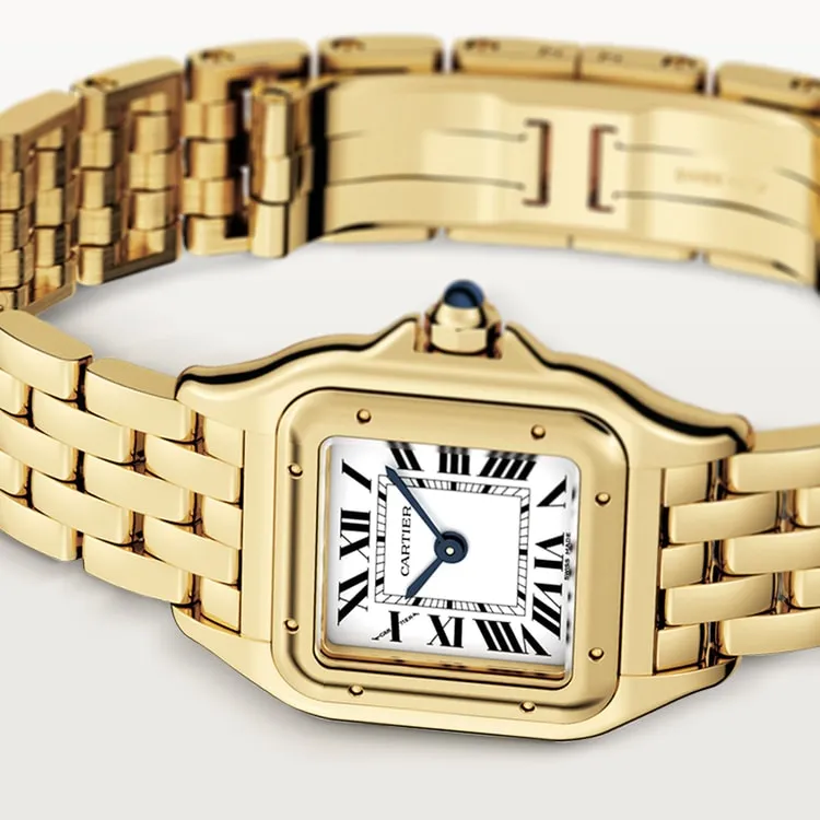 3‑Piece Carthttier Stack – Panthère de Cathtrtier Watch, Love Bracelet & Juste un Clou bracelet