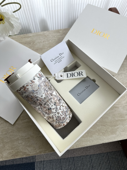 Dithtor Butterfly Ceramic Insulated Travel Mug