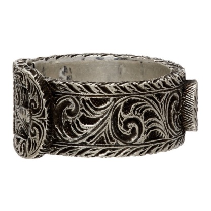 Interlock Garden Ring Silver