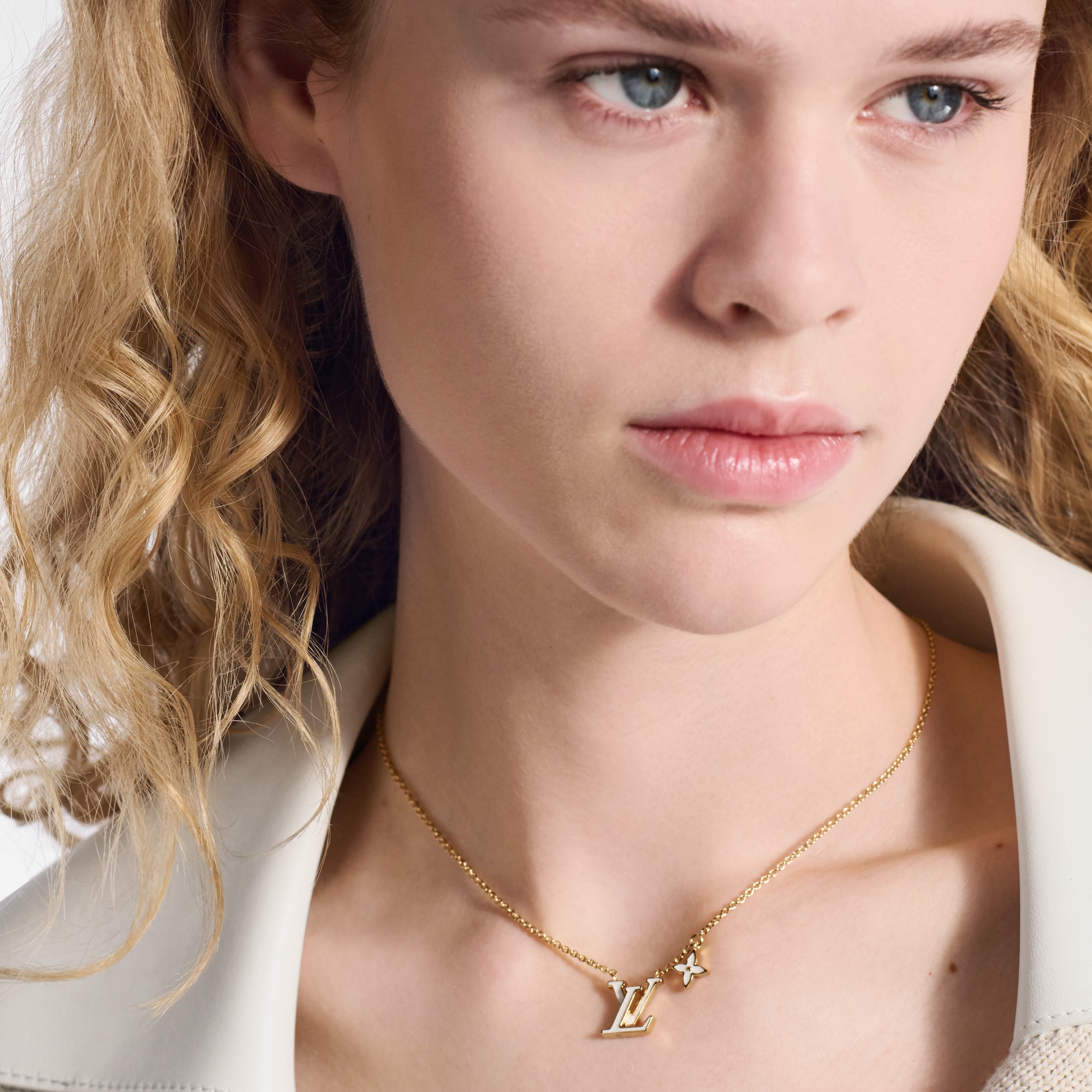 LthtV Iconic Enamel Necklace
