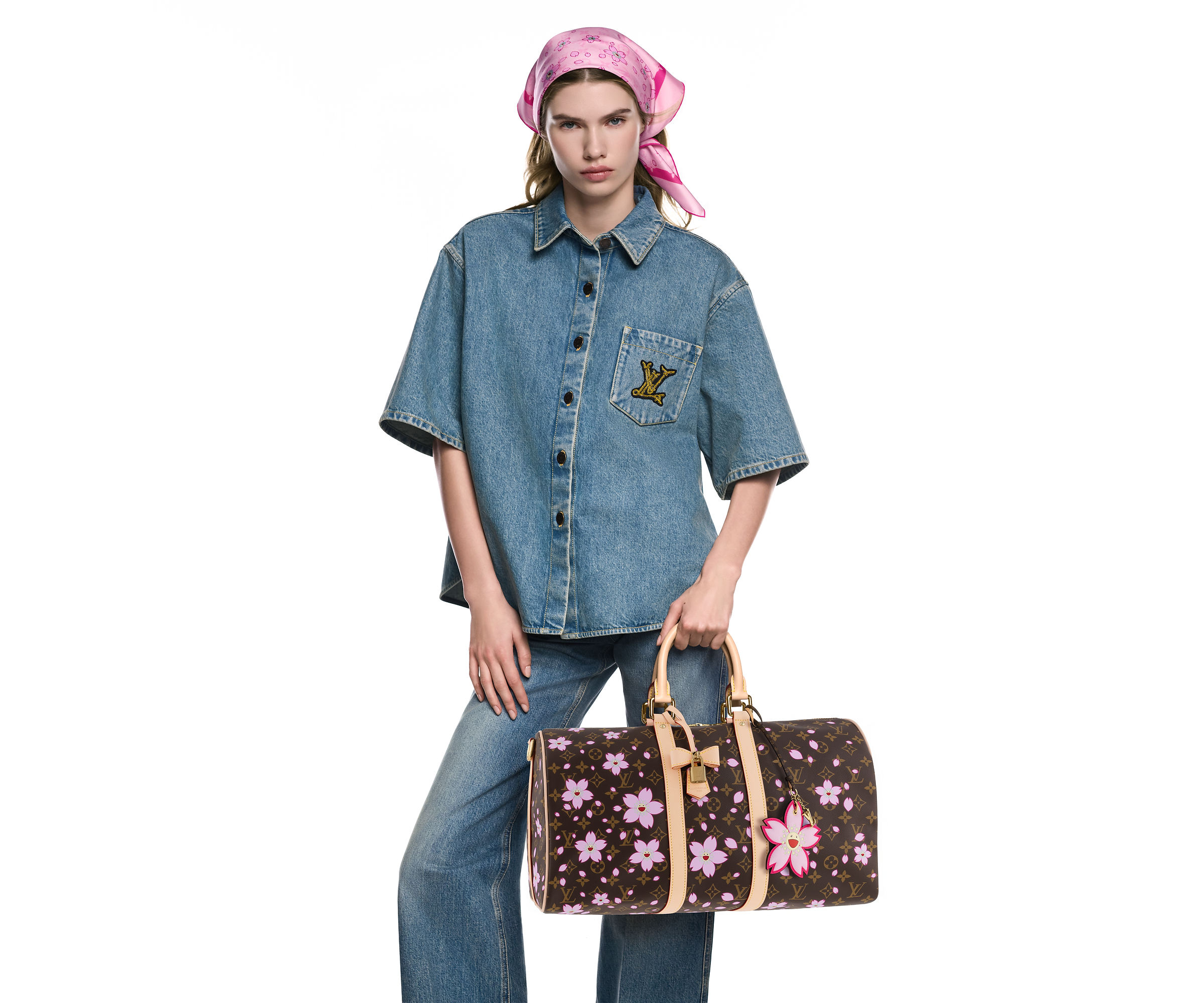 LthtV x TM Keepall Bandoulière 45 M13752