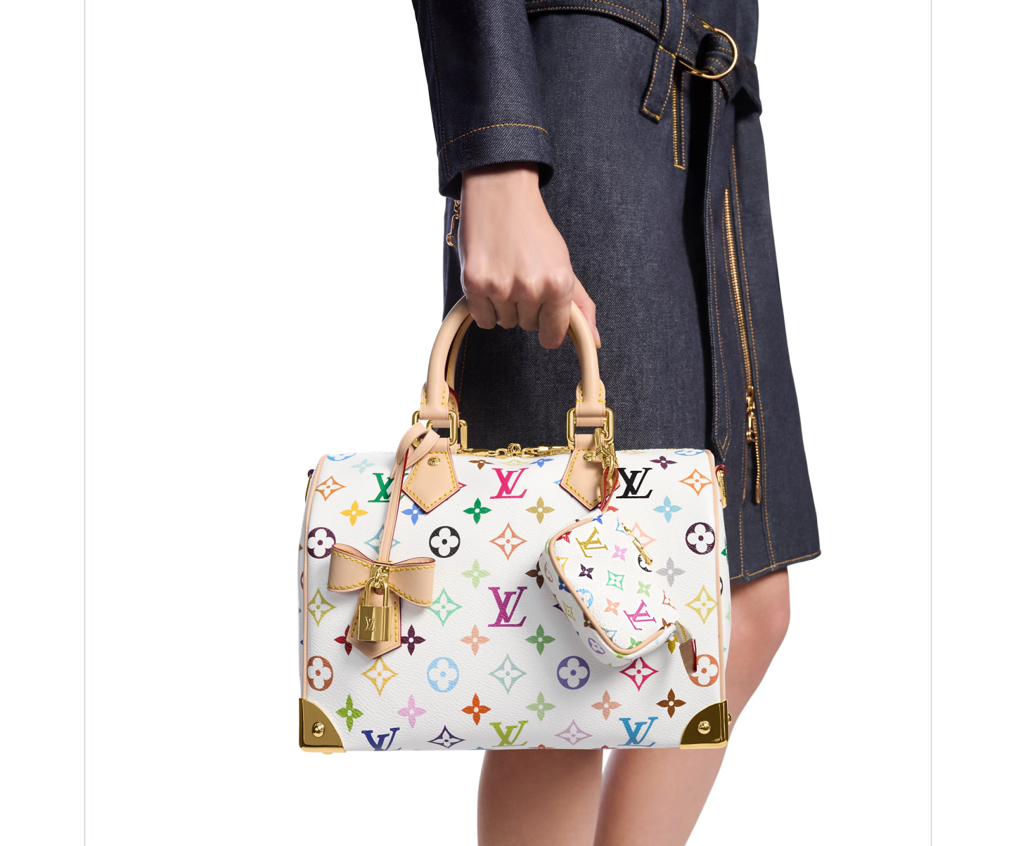 LthtV x TM Micro Pochette Monogram Multicolor M02460