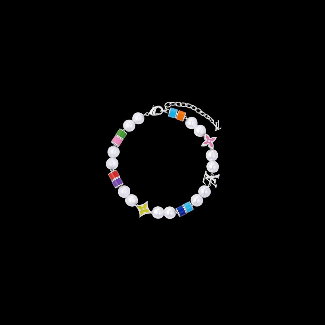 Monogram Pearls Party Bracelet