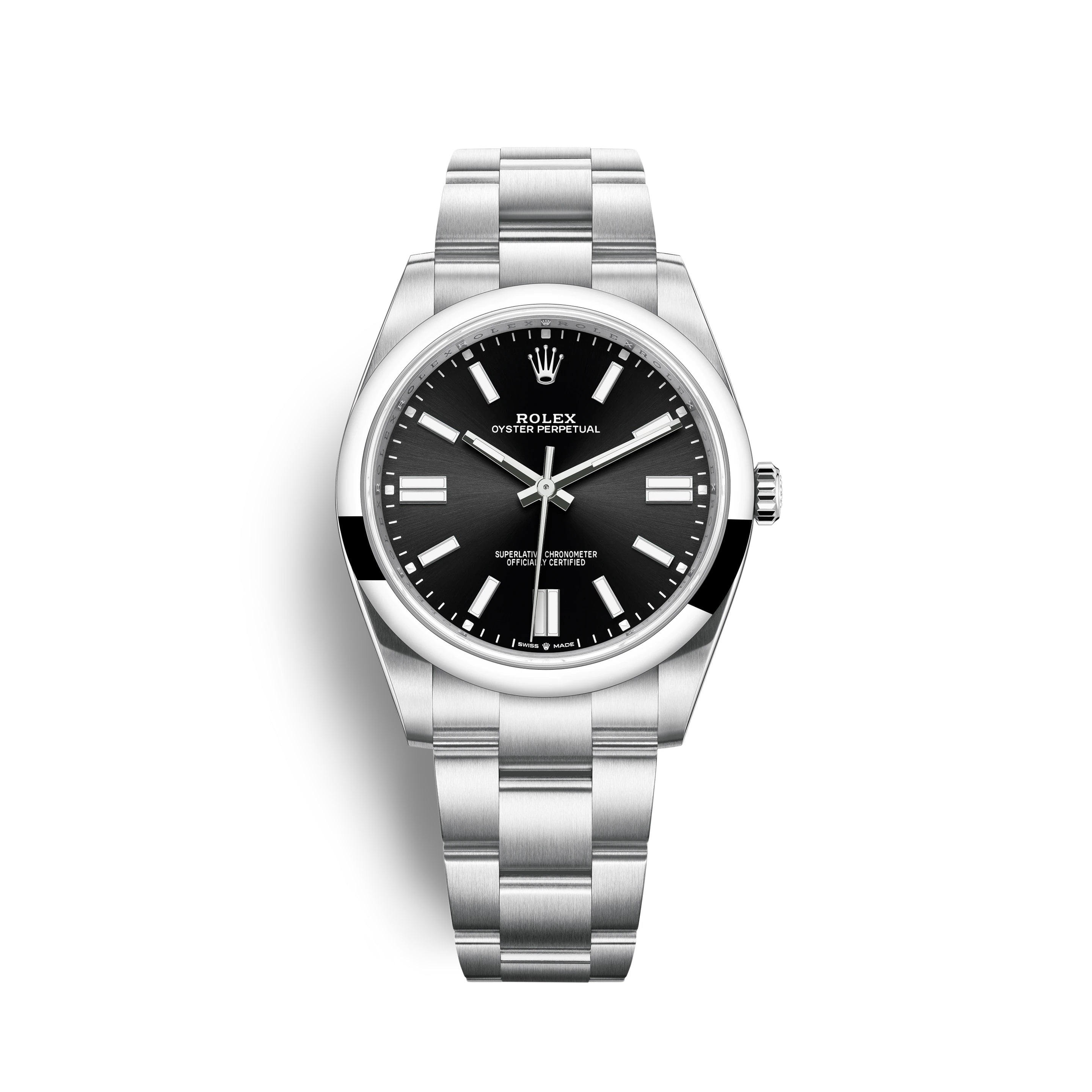 Oyster Perpetual No Date, Stainless Steel, 41mm, Ref# 124300-0002