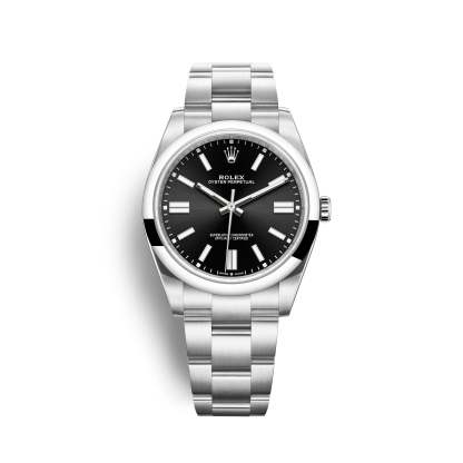 Oyster Perpetual No Date, Stainless Steel, 41mm, Ref# 124300-0002