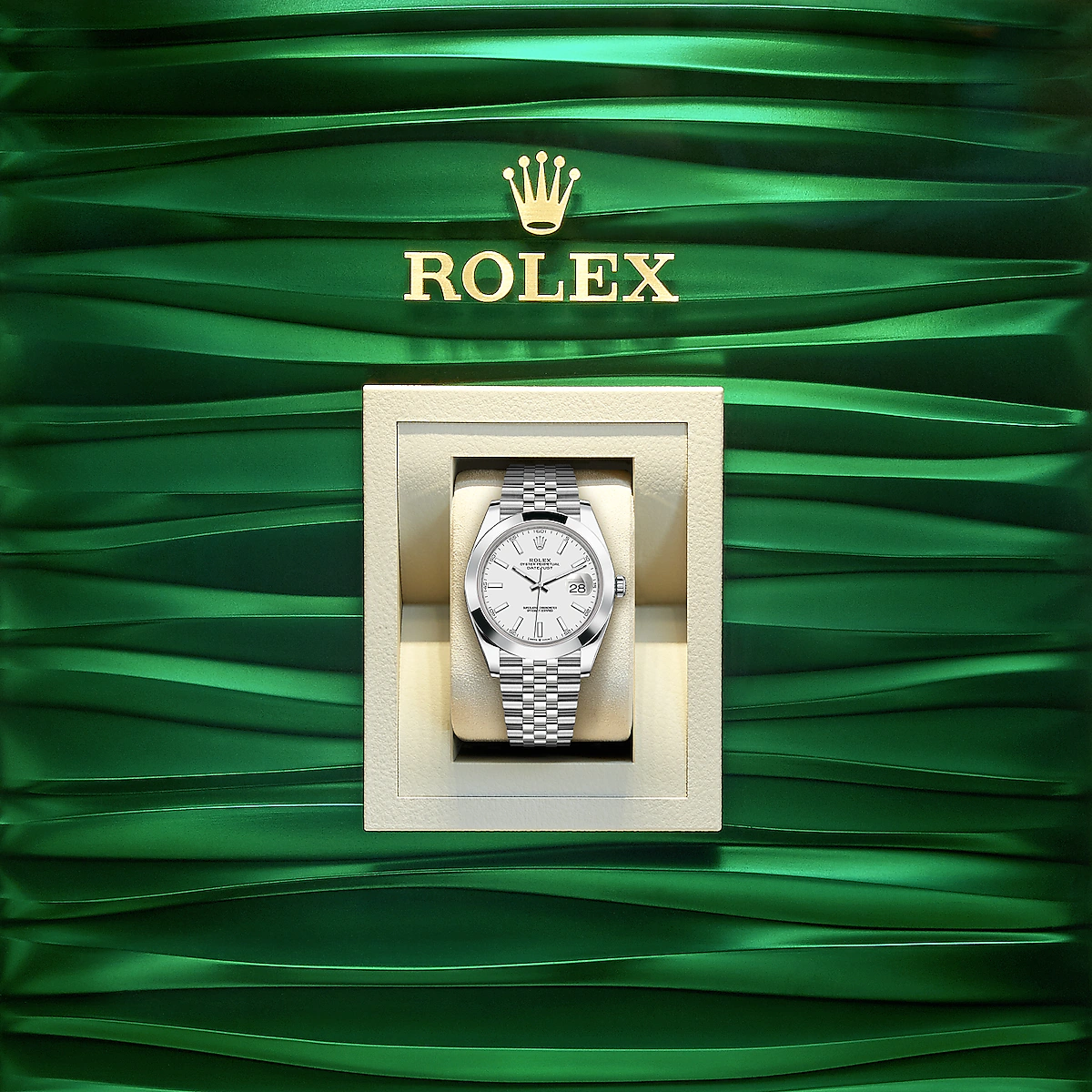 Datejust 41, Stainless Steel, 41mm, Ref# 126300-0006