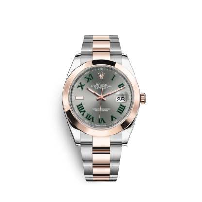 Datejust 41, 18k Everose Gold and Stainless Steel, 41mm, Ref# 126301-0015