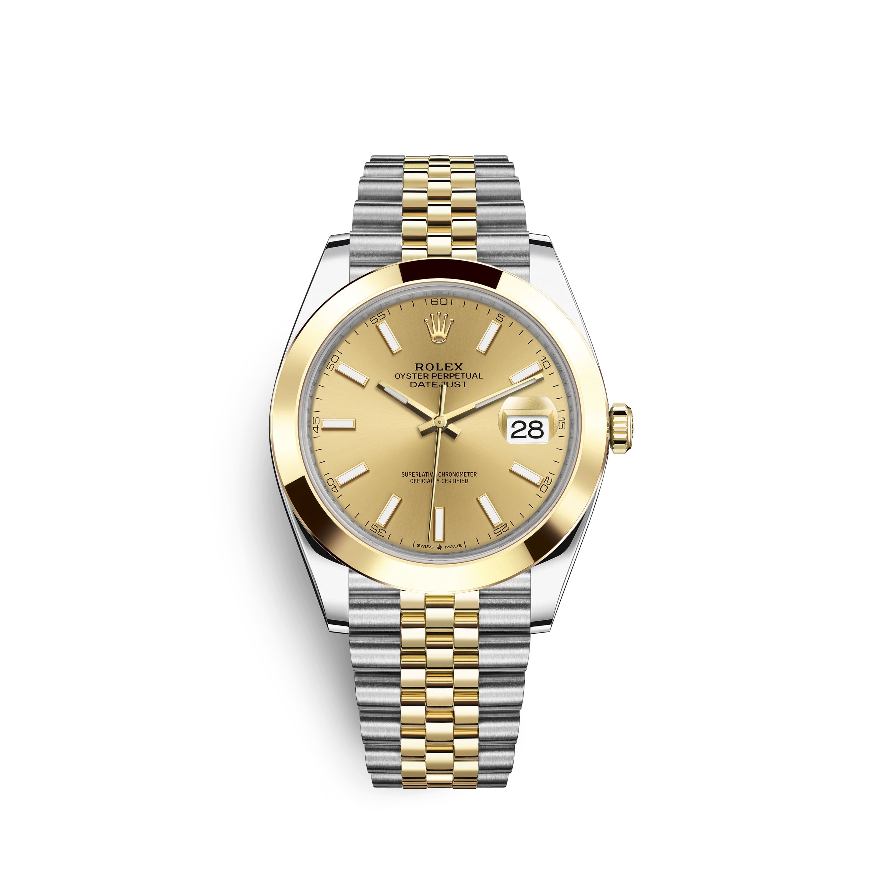 Datejust 41, 18k Yellow Gold and Stainless Steel, 41mm, Ref# 126303-0010